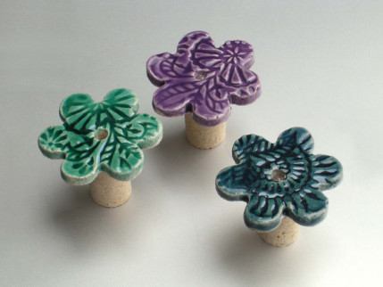 fiore viola acquamarina blu